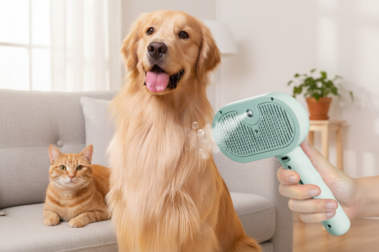 Escova a Vapor - Cão e Gato